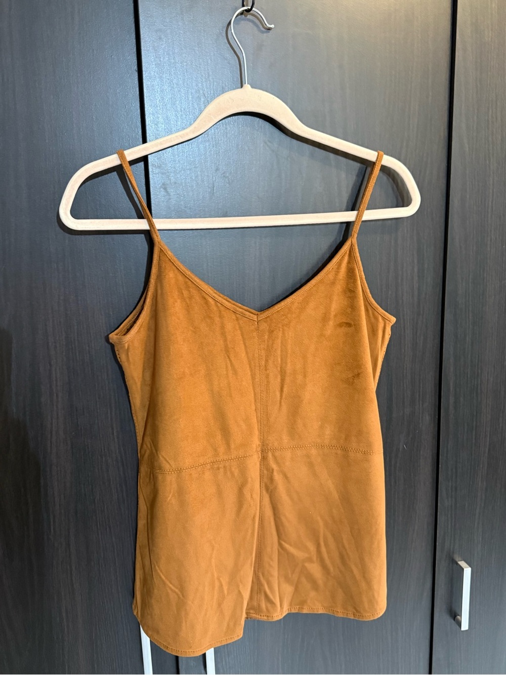 RW&CO. Suede-Look Camisole - wmns small